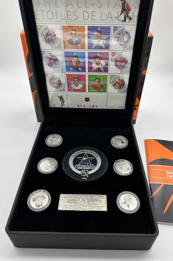 2003 Canada Post NHL Commemorative Stamp And Medallion Set LIMITED Edition